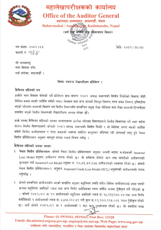 Audit report 2081-82