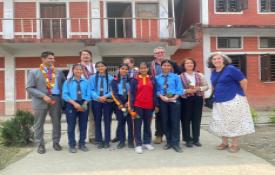 राजदूतज्यूहरुबाट बिरेन्द्रनगर नगरपालिकाको भ्रमण